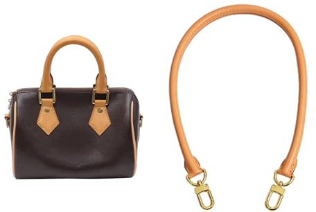 jiesinlov Vachetta Leder-Schultergurt, Ersatzriemen für Speedy 25/30 Handtaschen(Bienenwachs)