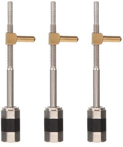 SUPVOX Lot De 3 Vis Pour Archet Violon 4/4 Vis De Fixation De La Hausse D’Archet En Cupronickel Pièces De Rechange Pour Réparation Et Entretien Installation Facile