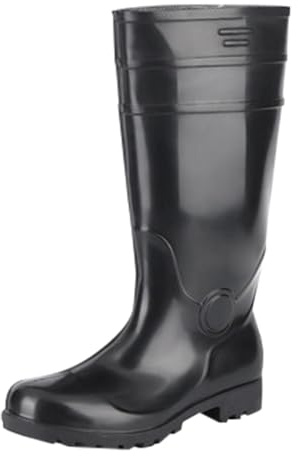 YKPAVV Botas de esquí para hombre 43 botas de lluvia de trabajo para hombre, resistentes a golpes y perforaciones, para la industria y la minería, resistentes al aceite y a los álcalis, zapatos de