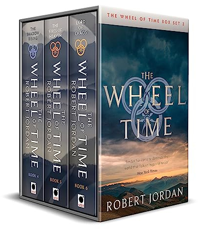 The Wheel of Time Box Set 2: Books 4-6 (The Shadow Rising, Fires of Heaven and Lord of Chaos)