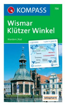 Wismar, Klützer Winkel, Grevesmühlen: 1:50.000, Wandern / Rad. GPS-genau