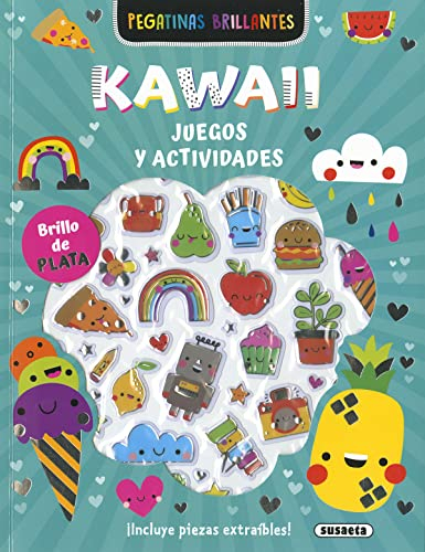 Kawaii - Pegatinas brillantes (Juegos y actividades)