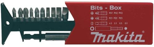 Makita P-38526 Screwdriver Bit Set - Multi-Colour (11-Piece)