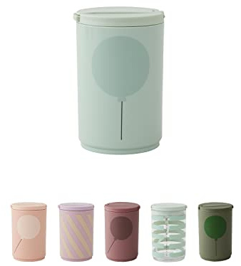 Design Letters Tasse d'Apprentissage avec Paille pour bébé et enfants |verre pour enfant 330ml |Tasse Bébé reutilisable Antifuites Sans BPA |Tasse pour le lait l'eau et le jus de fruit Facile à Ouvrir