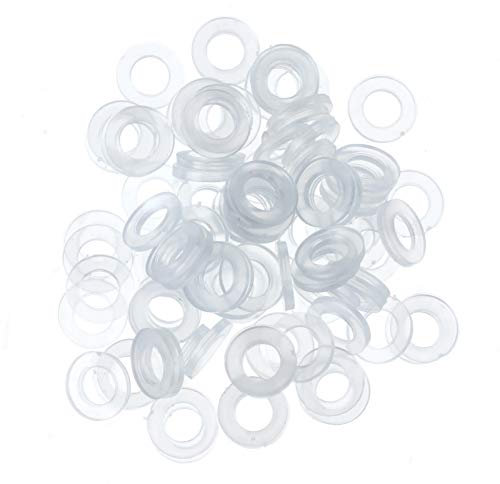 Lcuihong-Rondelle ad Anello 100pcs Flessibile Tubo Flessibile Giardino Doccia Gomma per Tubo Flessibile Guarnizione Piatta, per la Testa dell'Acqua, Le rondelle Guarnizioni dell'O-Ring Guarnizione di