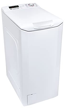 Hoover H-WASH 300 LITE H3T 272DAET1-37 Lavadora Carga Superior 7 KG, 1200 RPM, Display Táctil, One Touch, 16 Ciclos, 5 Máximo Cuidado, Ancho 40 CM, Asistente de Voz, Inicio Diferido 23H, 78 DB, Blanco