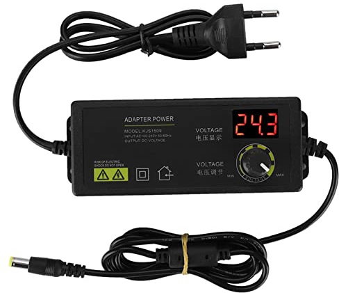 Caricabatterie 32V 1.5A Alimentazione Universale 336V Ampia Gamma Accessori per Adattatori di Alimentazione Regolabili Antiinterferenza 60W 1.5A Adattatore CA CC Spina Europea 100