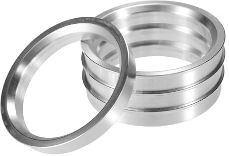 QUARKZMAN 4 Piezas Anillos Centradores De Buje De Aleación De Aluminio, Diámetro Exterior 66.6Mm A Diámetro Interior 56.1Mm para Automóviles