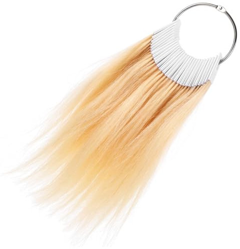 minkissy 30pièces Échantillons De Couleur Cheveux Naturels Nuancier Test Coloration Meches Professionnelles Pour Coiffeurs Et Diy Chignons