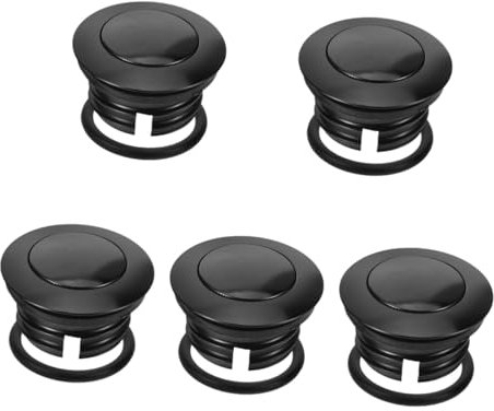 SOLUSTRE 5stücke Cap Motorcycle Gas Cap Cnc Tankdeckel Mit Druckmechanismus Öltank Schutz Und Präziser Passform Für -motorräder