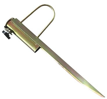 Yardenfun 32-38mm Durchmesser - im Freien galvanisierte Regenschirm-Stange-bequemen Griff
