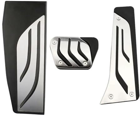 Pedalkappen LHD Auto Pedale Pedal Abdeckung Für F20 F21 F22 F23 F24 F30 F31 F32 F33 F34 F35 F36 F80 F82 F83 E81 E82 E88 E90 E91 E92 E93 Fußstütze Pedale(at with Rest)