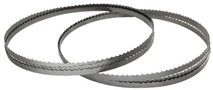 NHEISSCF Band Saw Blades, 6mm 10TPI Bandsaw Blades, 1/4 Inch Band Saw Blade, Multi Length Band Saw Blades Cutting Wood Tool For Wood Plastic 2pcs(67 1/2 x 1/4 inch)