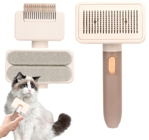 Brosse pour chat pour la perte de poils, outil de toilettage pour animaux