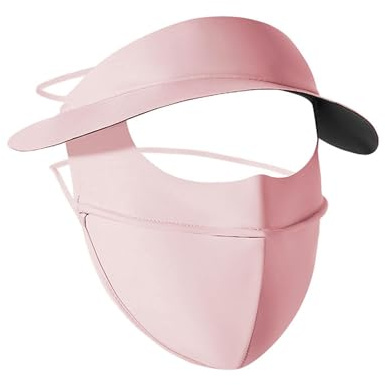 Qipeika Outdoor-Sonnenschutz, Eisseide, schwarzes Visier