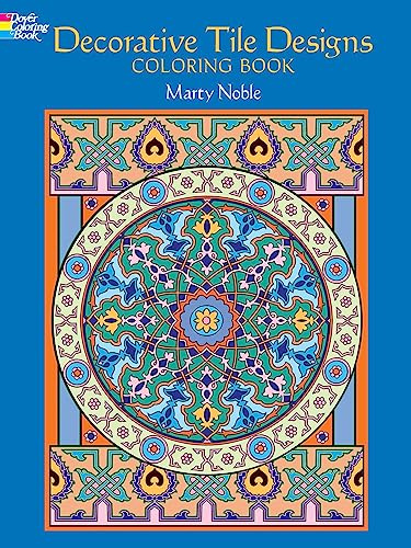 Decorative Tile Designs (Dover Design Coloring Books)