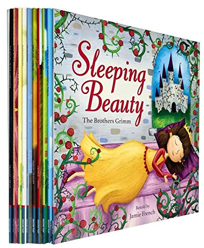 Children Picture Storybooks 10 Books Collection Set (Sleeping Beauty, Big Pig and Piglet, I Love My Daddy, Snow White, Sing-Along Old MacDonald Had a Farm & MORE!)