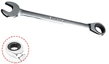 HIOD Chiave a Cricchetto Doppio Uso Open End/Torx End Chiave Inglese Metrico 6-32mm Chiavi,30mm