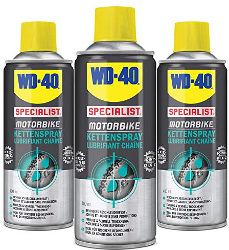 WD-40 Set Specialist Motorbike Kettenspray 400ml (3)
