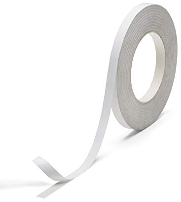 Doppelseitiges Klebeband 50 M - 3-50mm wählbar -handreißbar - transparent - perfekt zum basteln - stark haftend - optimal für Papier, Stoffe, Aluminium, Metall, Holz Glas, Keramik -Top Anfangshaftung