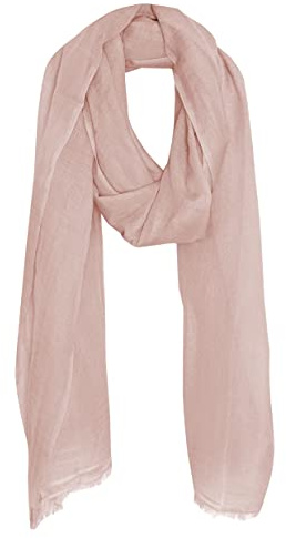 Bovari Pashmina Kaschmir Schal Damen - 70% Kaschmir 30% Seide - extra leicht/dünn - Sommerschal - 200 x 70 cm