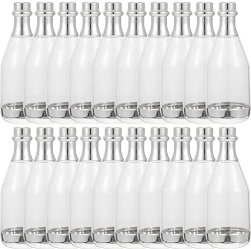 Toyvian Bottle Candy Boxes 20 Pack Wedding Favor Boxes Party Treat Containers Portable Gift Packaging for Baby Shower Birthday Festival 4.53X1.57X1.57 in