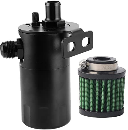Réservoir d'huile de voiture, 500ML Universal Oil Catch Can Oil Catch Can Aluminium Alloy AN10 5/8 Port Reservoir Tank Universal Car Parts