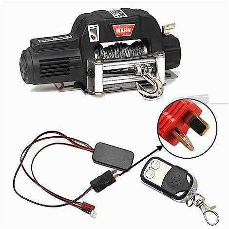 Treuil de levage électrique Treuil de Simulation automatique Utomotive adapté aux accessoires de mise à niveau de voiture télécommandée 1:10 RC for camion de voiture de bateau pour Grue ( Color : 1-10