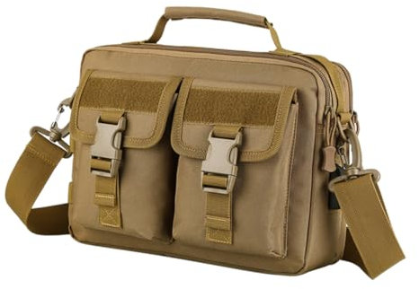 Yardwe Schultertaschen Angeltasche im Freien Umhängetaschen für Männer Umhängetasche für Männer Werkzeugkasten Tackle-Tasche Organizer für Angelgeräte draussen Outdoor-Tasche Angelzubehör