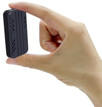 Bitsjour 2230 NVMe Case USB C 3.2 10Gbps, Lega di Alluminio, Cavo da USB C a C/A, Supporto UASP TRIM, Custodia Esterna per M.2 2230 PCIe SSD M Key