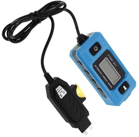 TOKIDNY Kfz Sicherungsprüfer Digital Strommesser Ohne Batterie Für Mikro Dunkelstrom Erkennung Fahrzeuglecktester Fahrzeugdiagnose