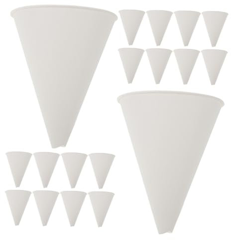 Gatuida 120pièces Entonnoirs Jetables Papier Pour Vidange Huile Flexibles Pour Cuisine Remplissage De Bouteilles Lot