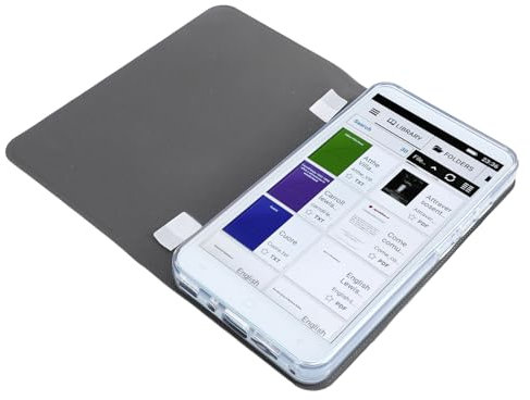 Elektronisk bokläsare, 1+8 GB minne, 5 tums färg LCD-pekskärm, ljudbok e-bokläsare, inbyggd högtalare stöder Bluetooth FM video musikkamera