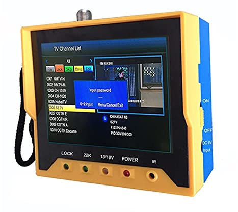 Sat Finder, KPT 356H DVB-S2 Satfinder Nuovo Arrivo Fast Tracking Full HD Digital Satellite Finder Meter MPEG-4 Modulatore DVB-S Sat Finder,per l'impostazione della parabola satellitare(KPT 356H)