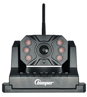 BEEPER H7WIFI Trådlös solcells-wifi-nomadkamera - fristående, vattentät IP69K, mörkerseende, IR, för skåpbil, trailer, stabil, utomhus - uppladdningsbar, prenumerationsfri - iOS och Android-app