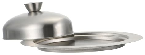 LIFKOME Caja De Mantequilla Con Tapa De Plástico Para Guardar Queso y Mantequilla Recipiente Para Alimentos Para Cocina