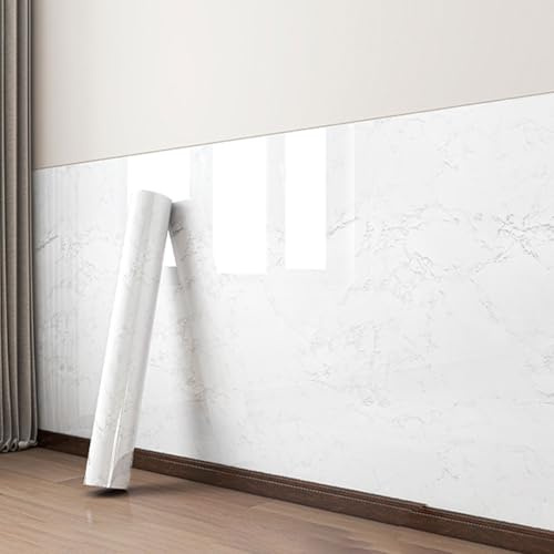 Marbre Carrelage Adhesif Mural Panneau,Papier peint autocollant effet marbre,Imperméable en PVC Autocollants en Tuile Stickers,Mural Masquer Les Imperfections,pour Maison Cuisine TV Murale