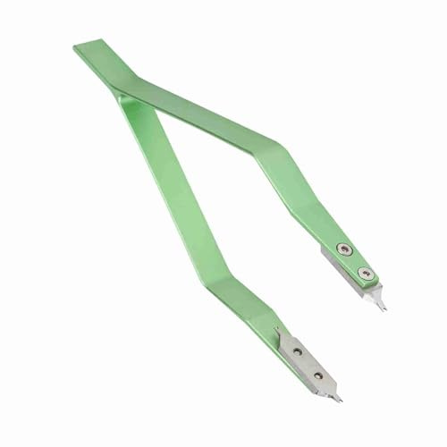 Strumento per anse a molla per orologi, pinzette a forma di V, pinzette a molla per orologi, strumento di riparazione in metallo, kit di accessori per orologiai e riparatori