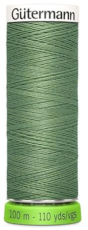 Gütermann 723860 821 Nähgarn, 100% recyceltes Polyester, 100 m, Zeder, Einheitsgröße