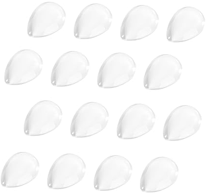 Housoutil Présentation Recto Verso en Verre pour 100 Conseils de Vernis à Ongles, Outil de Manucure pour Salon, Affichage Clair des Designs Nail Art
