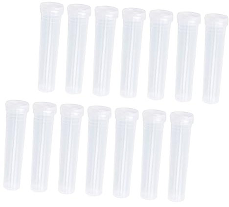 SEWOART Tubi Trasparenti in Plastica Per Fiori Nutrizione Conservazione Della Freschezza Utilizzabili Nei Negozi Di Fiori Piccole Coltura