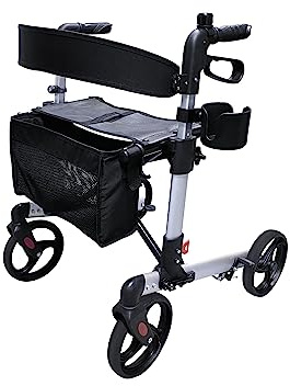 RIDDER B-Ware Rollator Comfort inkl. Klingel, LED, Stock- und Becherhalter