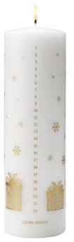Georg Jensen Weihnachtsschmuck 2025 Adventskerze Gold