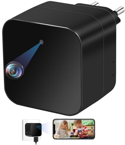 CYI 5G/2,4 G mikrokameror, HD1080P kamouflage dold mini-kamera, diskret inomhus övervakningskamera med rörelsedetektering för användning i hem, kontor, lager osv.