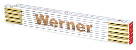 Zollstock Werner mit Namensgravur personalisiert Geschenk