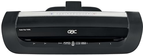 GBC Laminiergerät A3, Fusion Plus 7000L, Ideal für Schulen & Büros, nur 1 Minute Aufwärmzeit, Schwarz/Silber, 4402133EU