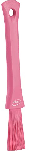 Vikan 5551301 UST Detail Brush, 30mm Soft Bristles, Pink – FDA Compliant, Ultra Safe Technology, Food Grade Cleaning Brush for Detail & Allergen-Sensitive Areas