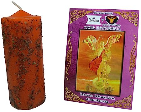 Velón Herbóreo Diosa Abundia - Ritual para la abundancia económica - Las Velas de Mariano
