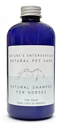 99% Naturale - Shampoo Delicato per Cavalli- Aloe Vera, Albero del Tè, Citronella & Neem – 250 ml di NIP. Senza solfati, Senza ParabenI. Deterge, Allevia il Prurito, Deodora, Concentrato.