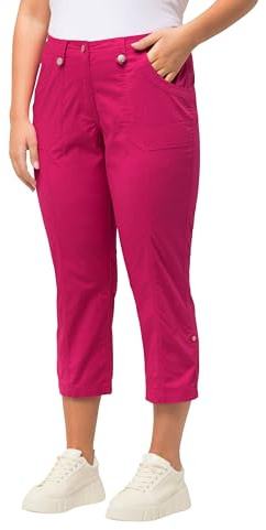 Ulla Popken Große Größen Cargohose Mit Krempelbein Pantalón para Mujer